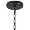 Uttermost 21280 Marlow Rustic Vintage 40"W Iron Ring Chandelier - Antique