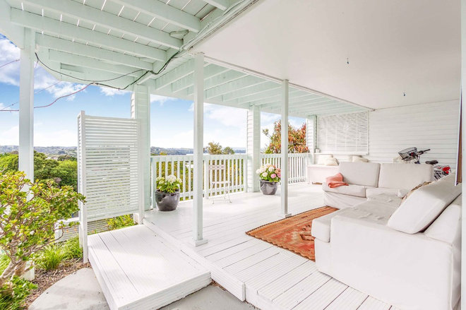 Beach Style Deck by Cloud South