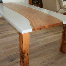 Pink Gum bespoke table - Dining Tables