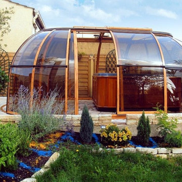 Retractable Spa and Hot Tub Enclosures