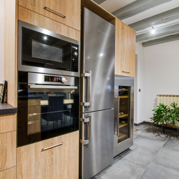Projet de rénovation de cuisine dans maison rustique