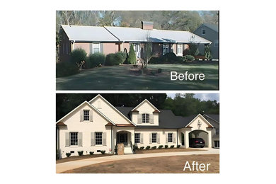 Inspiration for an exterior home remodel in New York
