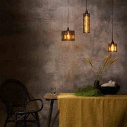 Smoked Glass Pendant Lights - Pendant Lighting