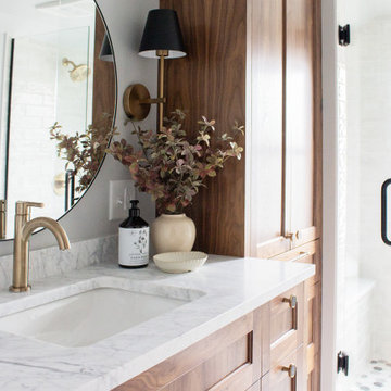Saint Paul | Award Winning Transitional Master Bathroom Remodel