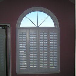Shutter under arch - Interior Shutters