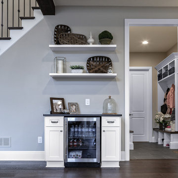 White Transitional Kitchen, Bath, Laundry Room