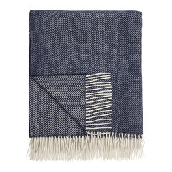 John Lewis - Bronte by Moon Herringbone Throw - Throws