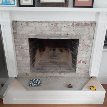 Beverly Fireplace Tile Upgrade