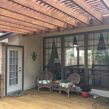 Round Rock Deck and Pergola Addition in Oaklands Subdivision