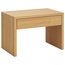Waterfall Bedside Table, Beechwood, Large