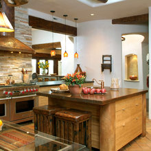 stone backsplash