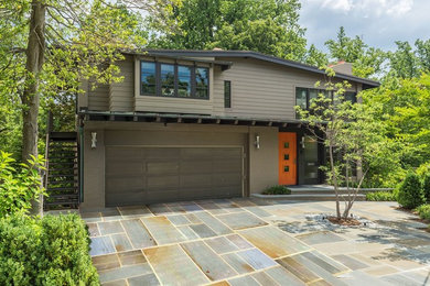 Contemporary exterior home idea in DC Metro