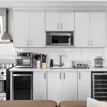 Wet Bar Conversion to Full Kitchen for Legal Basement Suite | Kelowna