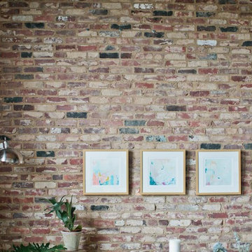 framed & matted @ home