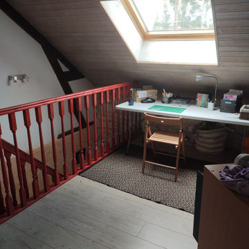 Bureau en sous-pente (AVANT)