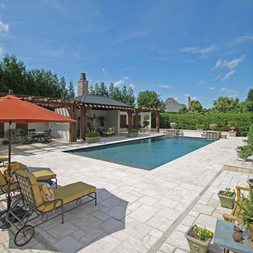 Expansive Pool House & Entertaining Area