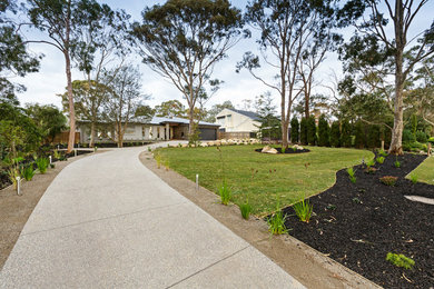 Front yard garden in Melbourne.