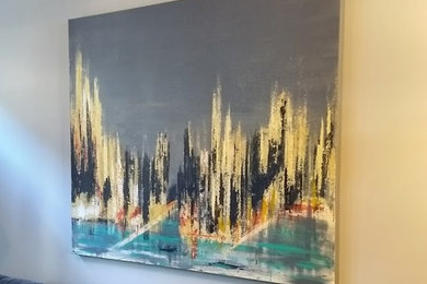 Inspiration for a 1960s home design remodel in Denver