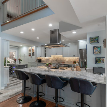 Galley Kitchen Transformed into Gem of the House in Reston VA