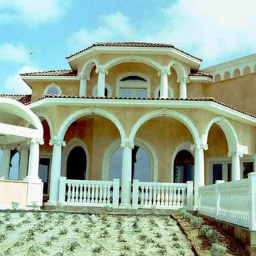 Porch Columns and Balustrade