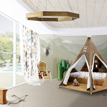 Freespirited Teepee Room