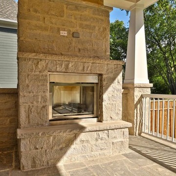 Exterior Fireplace
