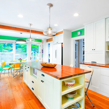 Belmont eclectic Kitchen