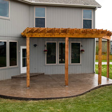 the backyard