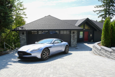 Garage - contemporary garage idea in Vancouver
