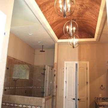 Master Bath Barrel Ceiling