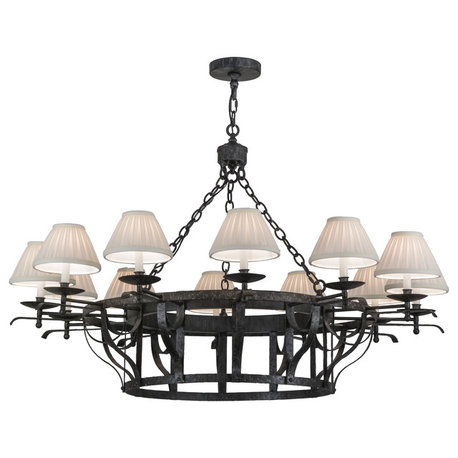 52W Ethel 12 LT Chandelier