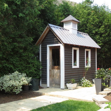 Lorne Park Custom Cedar Garden Shed