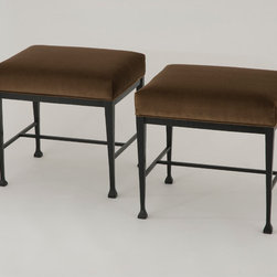 Blair Stools - Art | Harrison Collection - Footstools And Ottomans
