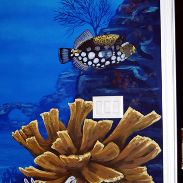 All Sea Life Murals and Painting Projects over the years by Mural Art LLC