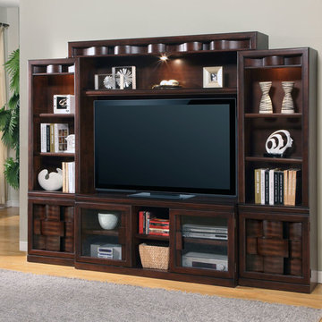 Parker House Oslo 4pc Wall Entertainment Center