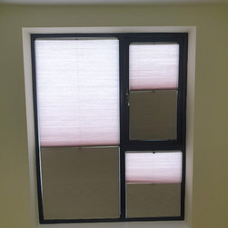 Pleated & Visage Blinds installed in Scholarstown, Rathfarnaham - Products