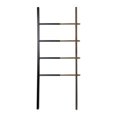 Hub Ladder, Black/Walnut