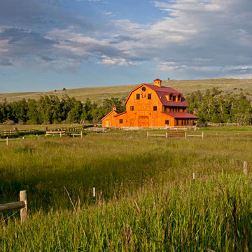 Montana Gambrel Barn Home
