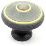 Century Hardware - Country Knob, Blonde Antique - The Country Collection offers a wide variety of pulls and knobs in unique finishes