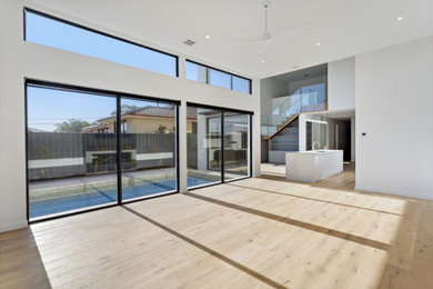 Design ideas for a contemporary home design in Canberra - Queanbeyan.