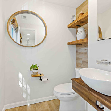 Calming Herndon Primary Bathroom Remodel