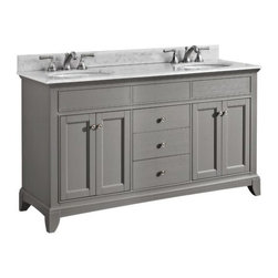 Fairmont Designs Smithfield Double Bowl Vanity 60 - Bathroom Vanities And Sink Consoles