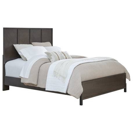 Stephenson Queen Bed, Nutmeg Brown