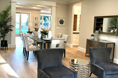 Inspiration for a contemporary home design remodel in Boston
