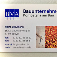 BVA Bauunternehmen GmbH     gegründet seit 1986