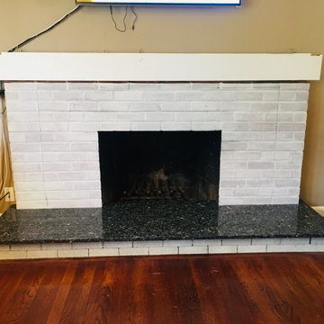 Fireplace Makeover Project 2020