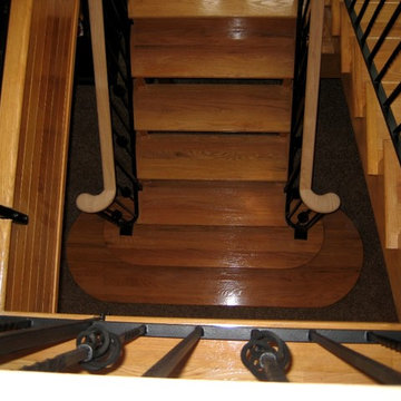 r048 Custom Railings with lateral terminals
