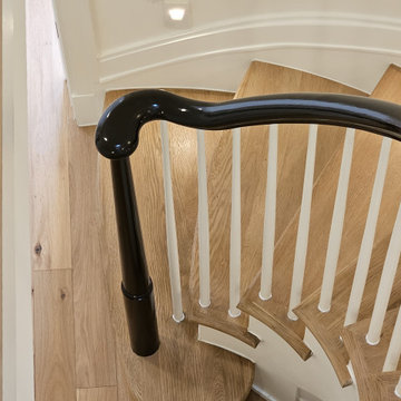Project #131 | Three-Story Elliptical Staircase in Historic Home