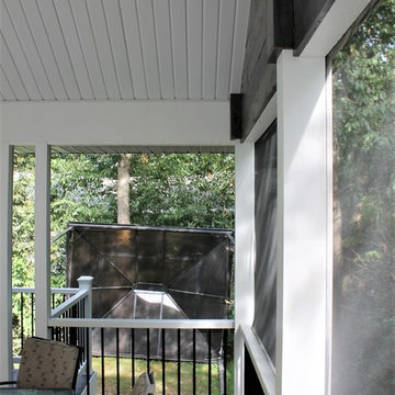 Screened in deck
