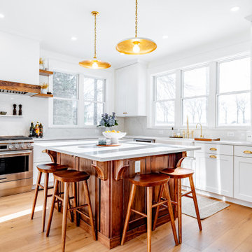 White Kitchen with Character